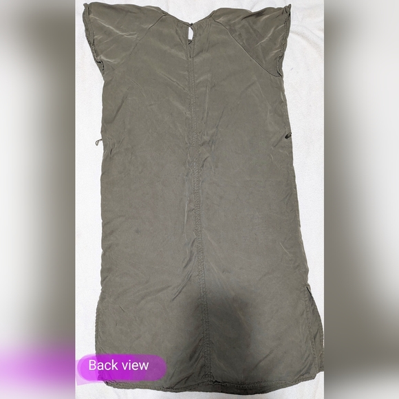 Joe Fresh size large army green straight dress, GUC - Picture 7 of 10